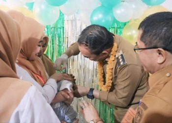 Dihadiri PJ Bupati Asraf, Dinkes Kerinci Gelar Pencanangan PIN Polio