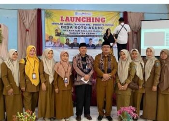 Sekda Zainal Resmikan Launching Sekolah Lansia Tangguh