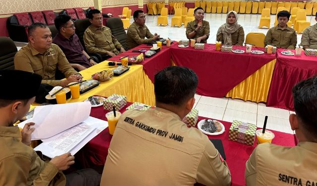 Pertemuan saat monitoring tim Sentra Gakkumdu Provinsi ke Kerinci
