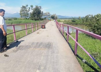 Jembatan Tanjung Pauh Mudik yang dibantu oleh HTK