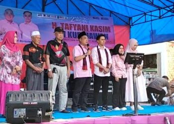 Sambutan HTK saat Deklarasi Kerinci Hebat di Koto Iman