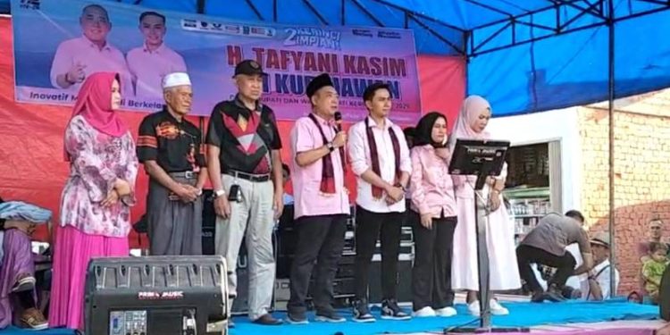 Sambutan HTK saat Deklarasi Kerinci Hebat di Koto Iman