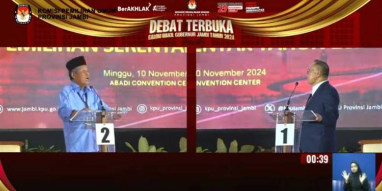 Debat Kandidat Cawagub Jambi