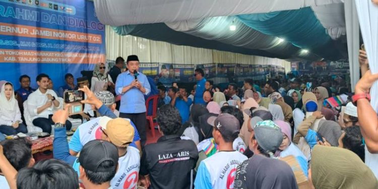 Al Haris Saat hadir ditengah masyarakat diTanjab Timur
