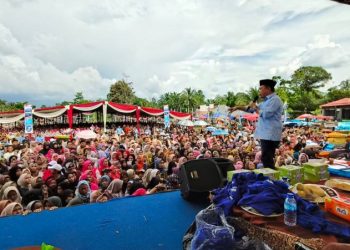 Al Haris saat melaksanakan Kampanye di Muaro Jambi