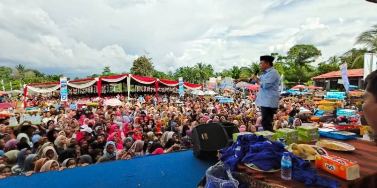 Al Haris saat melaksanakan Kampanye di Muaro Jambi