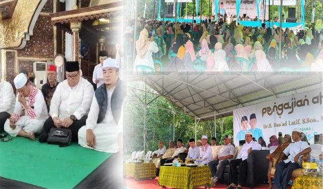 Tabligh Akbar yang dilaksanakan Haris-Sani di Sebapo Muaro Jambi