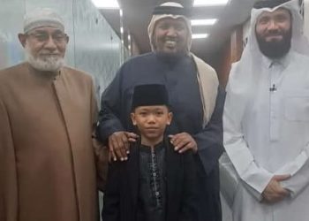 Kaemil saat mewakili Indonesia pada MTQ tingkat Internasional