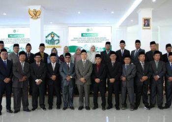 Foto bersama Setelah pelantikan pejabat