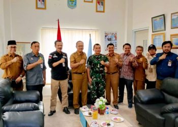 Wabup Murison Terima Kunjungan Satgas Swasembada Pangan Mabes TNI AD