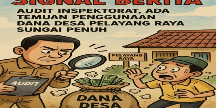 Temuan Dana Desa Pelayang Raya masih belum dikembalikan