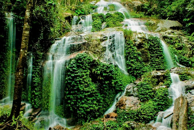 Air Terjung Talang Kemulun Surga tersembunyi dibalik hutan TNKS