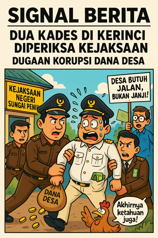 Garap Dugaan Korupsi Dana Desa, Kejari Periksa Dua Kades Kerinci