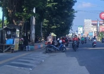 Percantik Jalan di Kota Jambi melalui Pembangunan Pedestrian