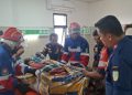 Wanita Obesitas di kota Jambi setelah dievakuasi Damkartan Jambi
