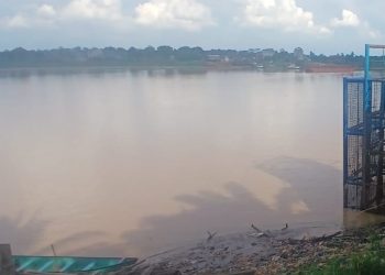 Kemarau Berdampak pada Debit Air Sungai Batanghari