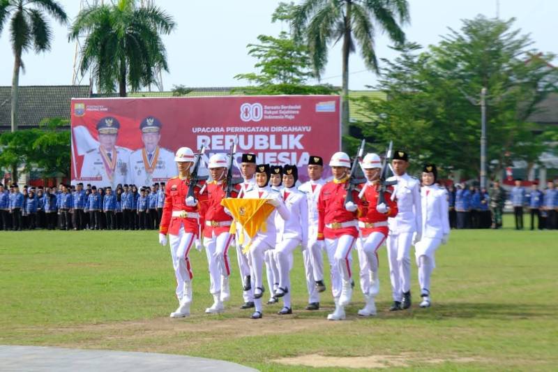 Maknai HUT RI Ke-80, Gubernur:  Generasi Muda Harus Kompetitif, Berdaya Saing dan Kuasai Teknologi