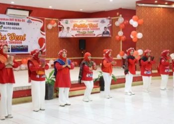Pentas Seni Sekolah Lansia Tangguh Wadah Berkarya di Sungai Penuh 