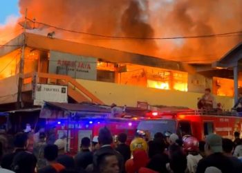 Pasar Tradisional Payakumbuh Sumatera Barat Terbakar, Toko beserta Isinya Ludes