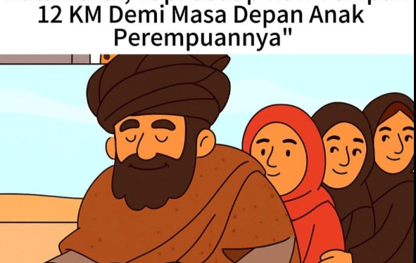 Ayah Buta Huruf Mengantarkan Mimpi Anak-anaknya
