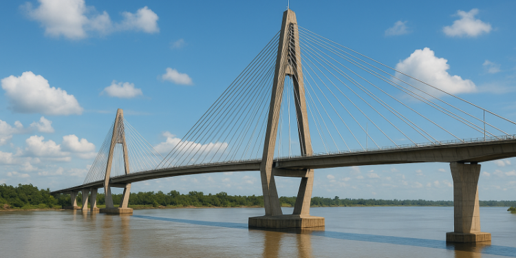 Foto : Ilustrasi pembangunan Jembatan