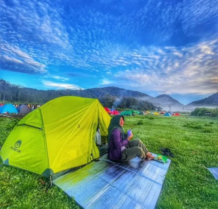 Ranca Upas Ciwidey Bandung Tempat Camping dan Berlibur Bersama Keluarga di Alam Terbuka Nan Indah