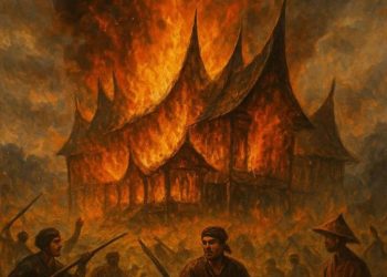 Di dataran tinggi Minangkabau, berdiri megah Kerajaan Pagaruyung. Istana Gadang