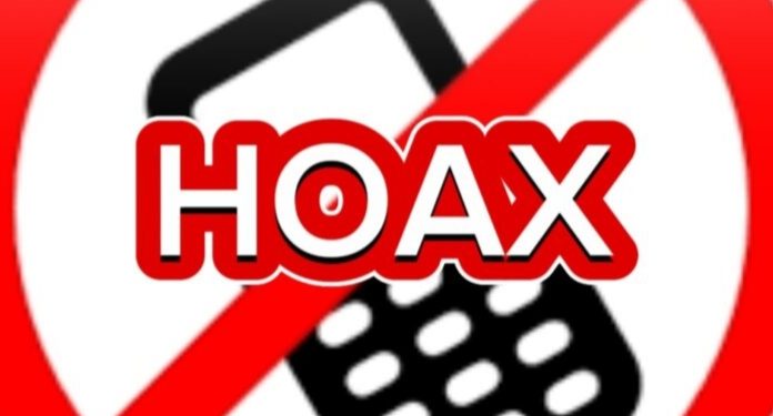 Pesan di Mensos Matikan HP dan Laptop Karena Radiasi Kosmik Hoax