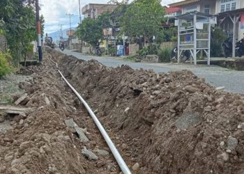 Sarat Dugaan Penyimpangan, Warga Minta Dewan Turun ke Proyek Jaringan Distribusi Air Bersih Kemantan Hilir