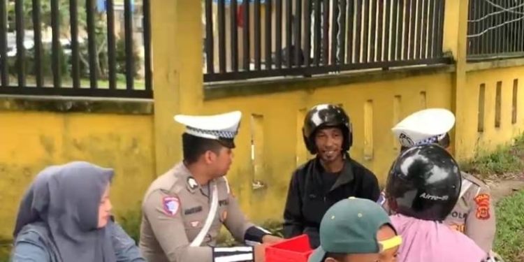 Razia Pajak kendaraan di Kota Jambi