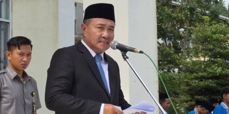 Wako Alfin Saat memimpin Upacara Hari Sumpah Pemuda