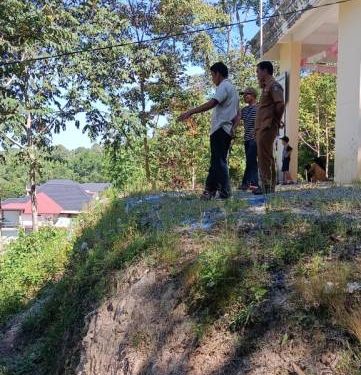 Kondisi kantor camat Tanah Cogok