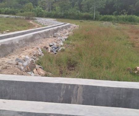 Salah satu titik Proyek Irigasi diduga di kerja inisial D