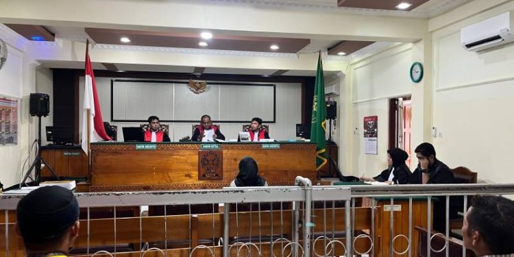 Sidang Vonis Refina eks Pegawai Bank Jambi cabang Kerinci