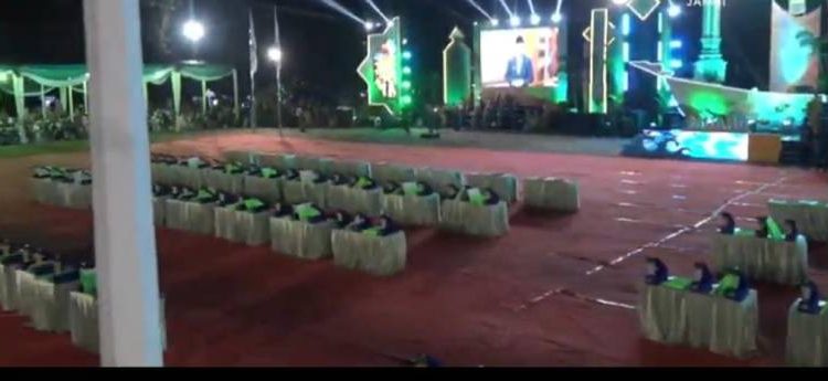 Penutupan MTQ tingkat provinsi Jambi di Muaro Jambi