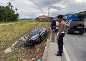 Kecelakaan mobil di jalan Sungai Liuk, Sungai Penuh