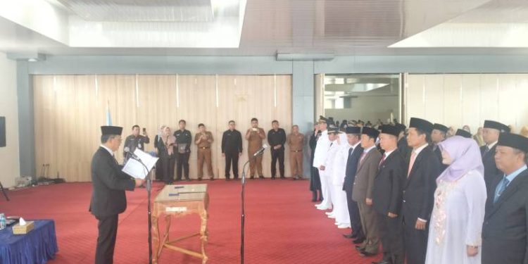 Pelantikan pejabat eselon III di kabupaten Kerinci