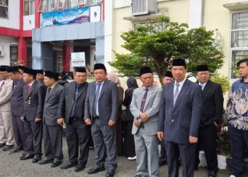 Dok. Sejumlah pejabat eselon II di Pemkot Sungai Penuh menghadiri Upacara Hari Sumpah Pemuda beberapa waktu lalu