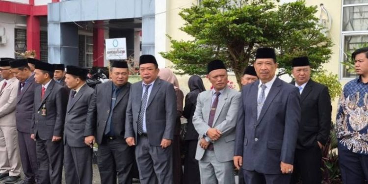 Dok. Sejumlah pejabat eselon II di Pemkot Sungai Penuh menghadiri Upacara Hari Sumpah Pemuda beberapa waktu lalu