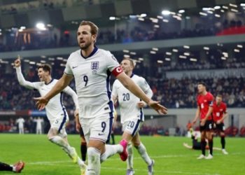 Dua Gol Kane ke Gawang Albania
Foto: Action Images via Reuters/Peter Cziborra