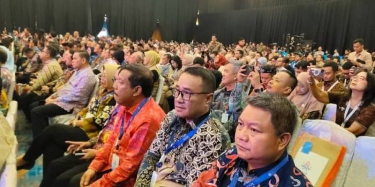 Walikota Sungai Penuh Alfin saat menghadiri Rakornas BKN 2025