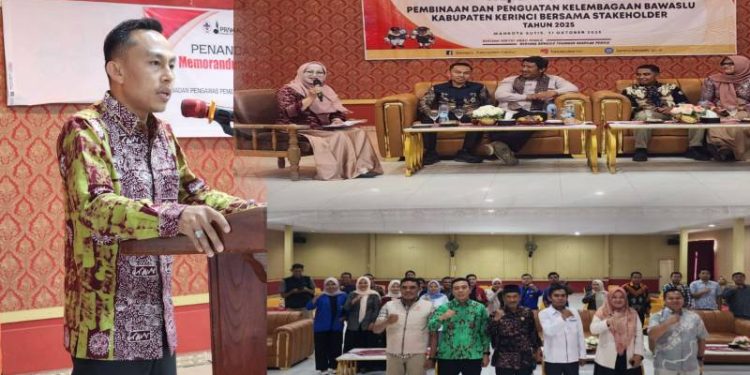 Bawaslu Kerinci Gelar Rapat Fasilitasi Pembinaan dan Penguatan SDM