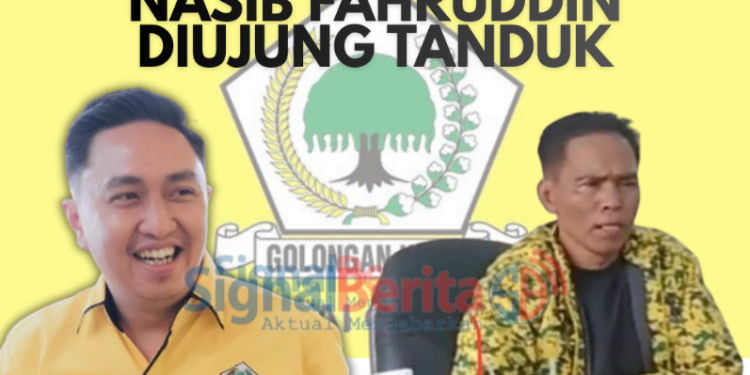 Nasib Fahruddin Di Ujung Tanduk, Golkar Tegaskan Tak Akan Berikan Bantuan Hukum