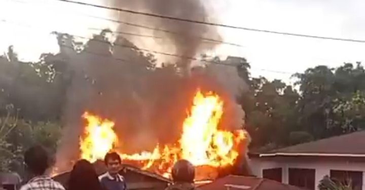 Satu unit rumah di Sungai Penuh terbakar