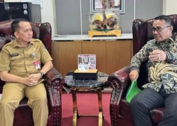 Wako Alfin saat mendatangi Kemendagri RI