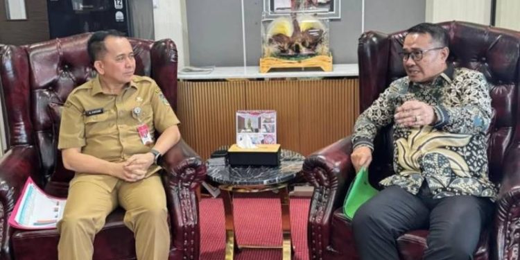 Wako Alfin saat mendatangi Kemendagri RI