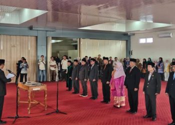 Pelantikan pejabat eselon II di lingkup Pemkab Kerinci