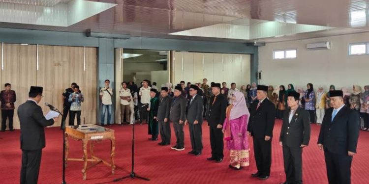 Pelantikan pejabat eselon II di lingkup Pemkab Kerinci