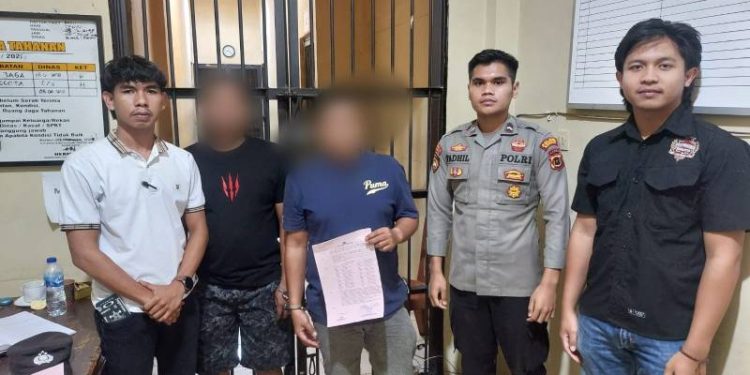 Dua Debt Collector di tahan Polisi