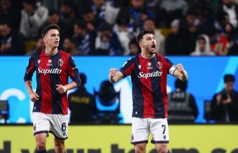 Bologna Singkirkan Inter Milan di Semifinal Piala Super Italia